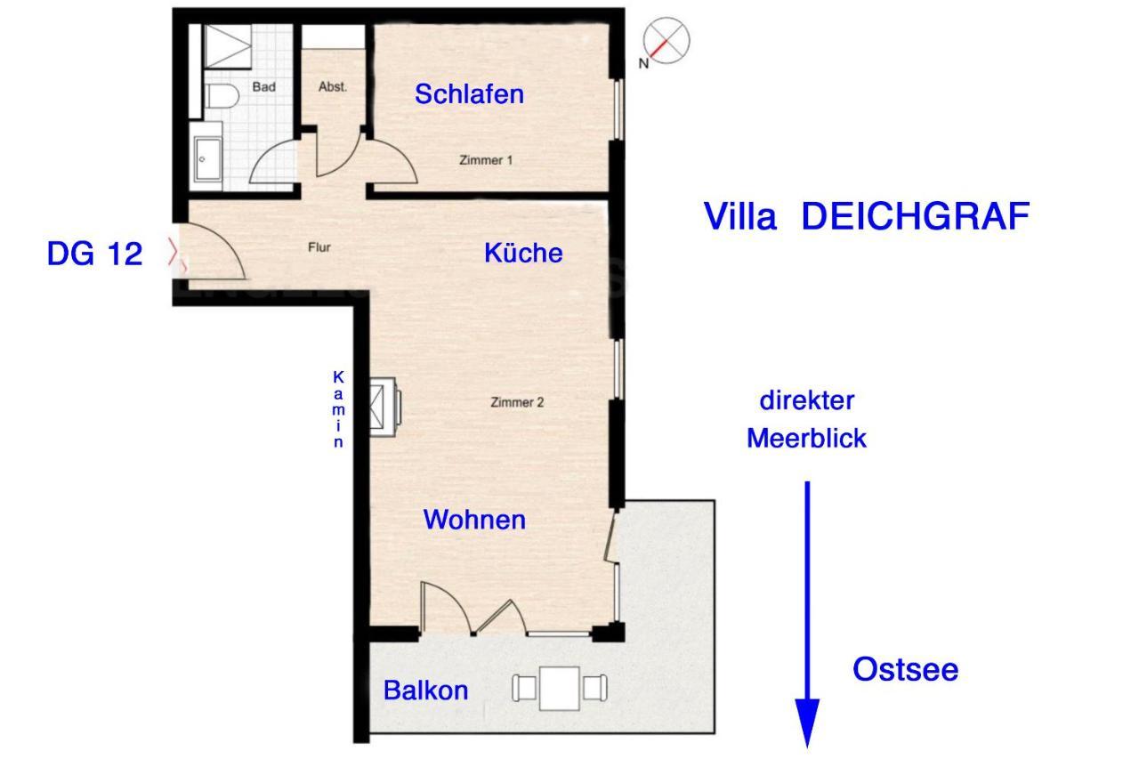 Börgerende-Rethwisch Villa Deichgraf 12 "Meerblick" מראה חיצוני תמונה